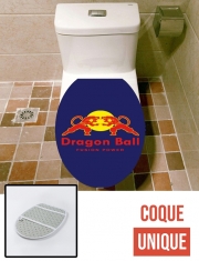 Housse de toilette - Décoration abattant wc Dragon Joke Red bull