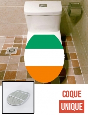 Housse de toilette - Décoration abattant wc Drapeau Cote D ivoire