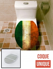 Housse de toilette - Décoration abattant wc Drapeau Vintage Italie