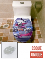 Housse de toilette - Décoration abattant wc ElDulcito
