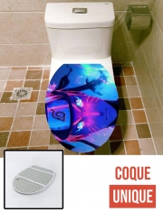 Housse de toilette - Décoration abattant wc Eyes Naruto