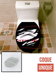 Housse de toilette - Décoration abattant wc Fan Driver Citroen Griffe Voiture