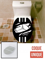 Housse de toilette - Décoration abattant wc Fan Driver Mercedes GriffeSport