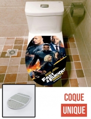 Housse de toilette - Décoration abattant wc fast and furious hobbs and shaw
