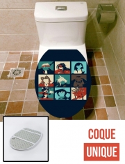 Housse de toilette - Décoration abattant wc Final Pop Art