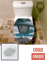 Housse de toilette - Décoration abattant wc Find Yourself