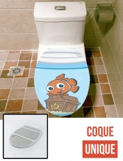 Housse de toilette - Décoration abattant wc Fishtank Project - Nemo
