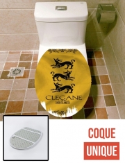 Housse de toilette - Décoration abattant wc Flag House Clegane