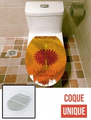 Housse de toilette - Décoration abattant wc Flag House Martell