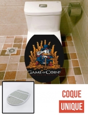 Housse de toilette - Décoration abattant wc Game Of coins Picsou Mashup