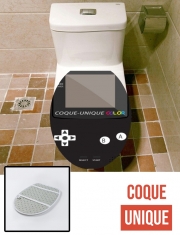 Housse de toilette - Décoration abattant wc GameBoy Color Noir