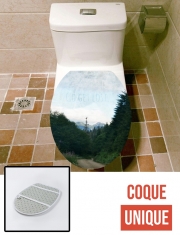 Housse de toilette - Décoration abattant wc Go Get Lost