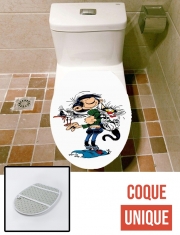 Housse de toilette - Décoration abattant wc Gomer Goof