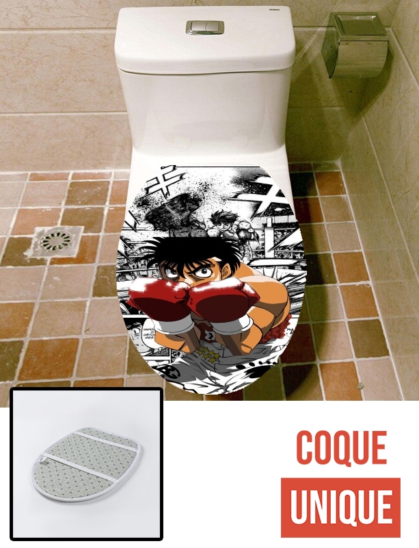 Housse de toilette - Décoration abattant wc Hajime No Ippo Defense