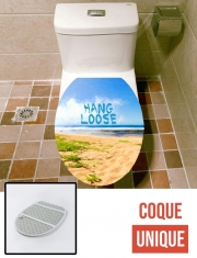 Housse de toilette - Décoration abattant wc hang loose