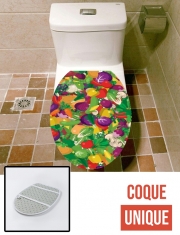 Housse de toilette - Décoration abattant wc Healthy Food: Fruits and Vegetables V3