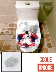 Housse de toilette - Décoration abattant wc Houssem Aouar