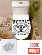 Housse de toilette - Décoration abattant wc Hyrule University Hero in trainning