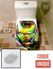 Housse de toilette - Décoration abattant wc I am The Iron Man