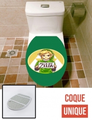 Housse de toilette - Décoration abattant wc Im not Zelda