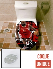 Housse de toilette - Décoration abattant wc James Harden Basketball Legend