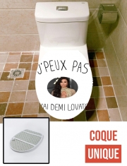 Housse de toilette - Décoration abattant wc Je peux pas jai Demi Lovato