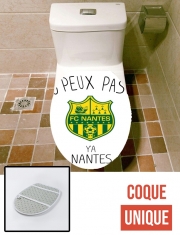 Housse de toilette - Décoration abattant wc Je peux pas y'a Nantes