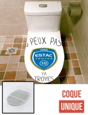 Housse de toilette - Décoration abattant wc Je peux pas y'a Troyes