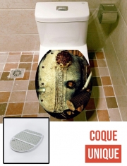 Housse de toilette - Décoration abattant wc Junkyard Hog