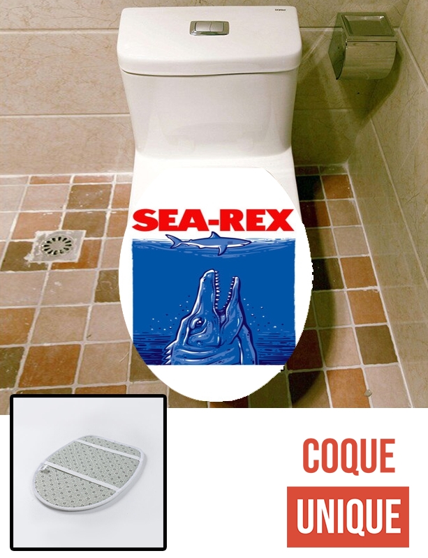Housse de toilette - Décoration abattant wc Jurassic World Sea Rex