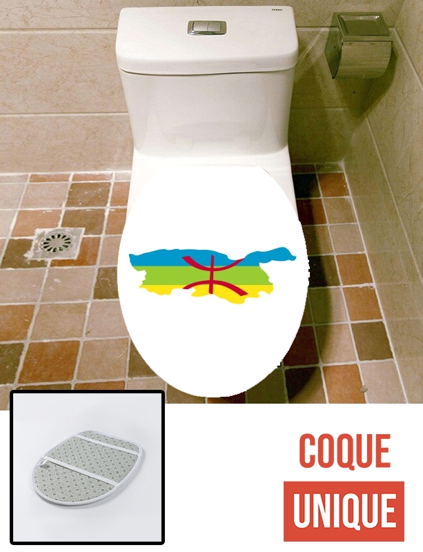Housse de toilette - Décoration abattant wc Kabyle