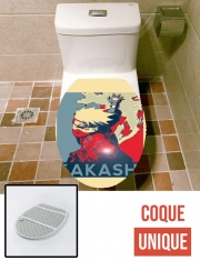Housse de toilette - Décoration abattant wc Kakashi Propaganda