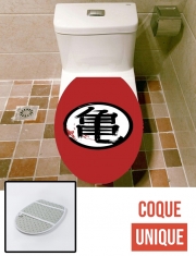 Housse de toilette - Décoration abattant wc Kameha Kanji