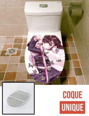 Housse de toilette - Décoration abattant wc kanao tsuyuri