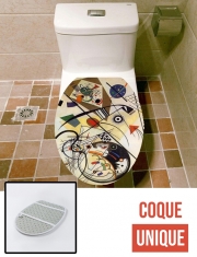 Housse de toilette - Décoration abattant wc Kandinsky