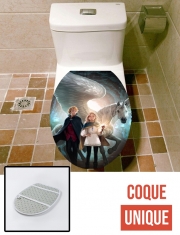 Housse de toilette - Décoration abattant wc Les gardiens de la cité perdue