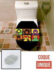 Housse de toilette - Décoration abattant wc Kick Pop