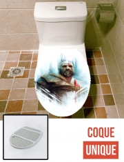 Housse de toilette - Décoration abattant wc Kratos18