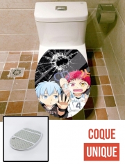 Housse de toilette - Décoration abattant wc Kuroko Collab Akashi Lockscreen