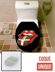 Housse de toilette - Décoration abattant wc Langue Basque Stones