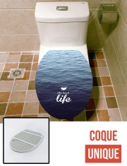Housse de toilette - Décoration abattant wc lifebeach