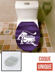 Housse de toilette - Décoration abattant wc Lion - Signe du Zodiaque