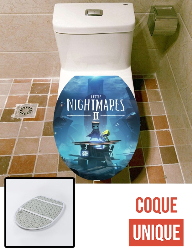 Housse de toilette - Décoration abattant wc little nightmares