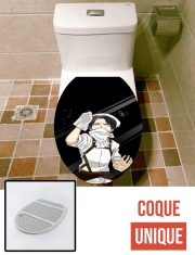 Housse de toilette - Décoration abattant wc Livai the glass cleaner