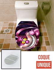 Housse de toilette - Décoration abattant wc un chat plein de malice