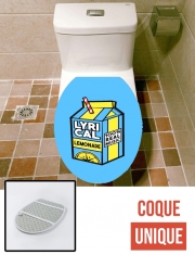 Housse de toilette - Décoration abattant wc lyrical lemonade