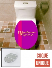 Housse de toilette - Décoration abattant wc Madame dépense