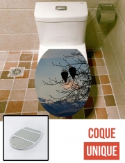 Housse de toilette - Décoration abattant wc Majesty