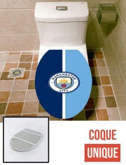 Housse de toilette - Décoration abattant wc Manchester City