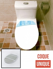 Housse de toilette - Décoration abattant wc Marseille Maillot Football 2018